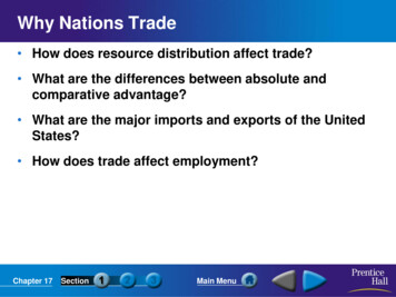 How Does Resource Distribution Affect Trade? What Are The Differences .