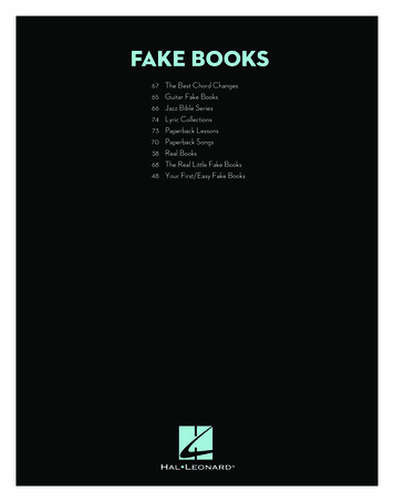 Fake Books - Hal Leonard LLC