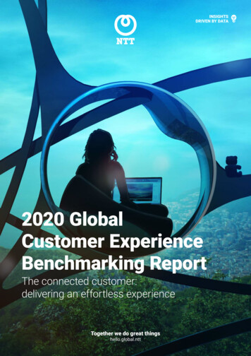 2020 Global Customer Experience Benchmarking Report