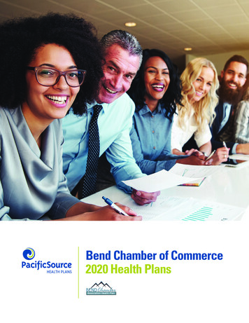 Bend Chamber Of Commerce 2020 Health Plans