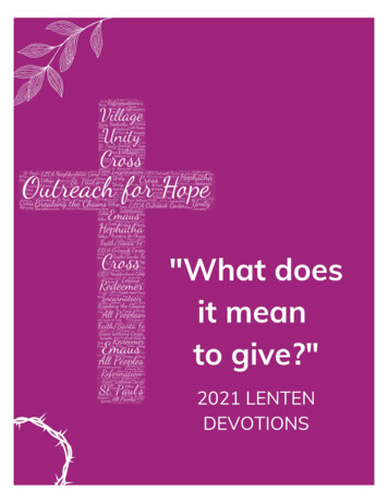 Celebrating 25 Years - Outreach For Hope