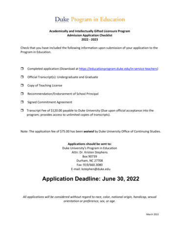 Application Deadline: June 30, 2022