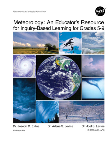 Meteorology: An Educator S Resource - NASA