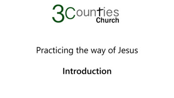 Practicing The Way Of Jesus Introduction