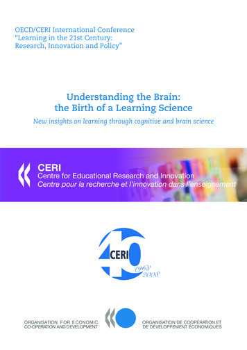 Understanding The Brain: The Birth Of A Learning . - OECD