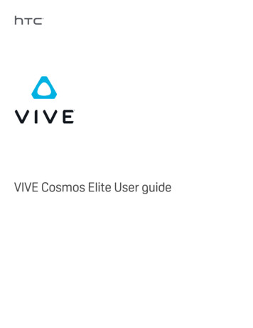 VIVE Cosmos Elite User Guide - B&H Photo