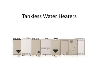 Tankless Water Heaters - Hotwater 