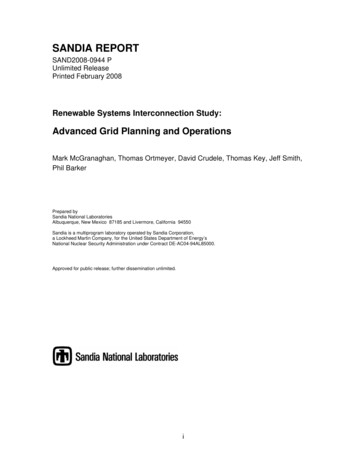 Advanced Grid Planning And Operations - Energy