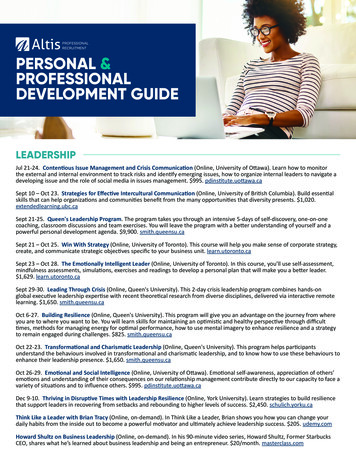 Personal & Professional Development Guide