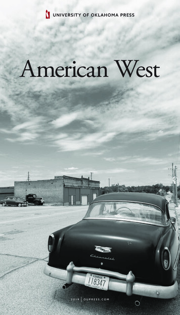 American West - Dhjhkxawhe8q4.cloudfront 