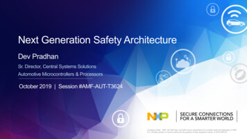 Next Generation Safety Architecture - NXP Community