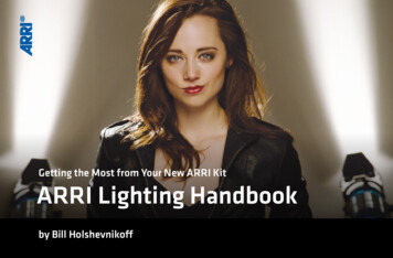 Getting The Most From Your New ARRI Kit ARRI Lighting 
