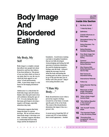 Body Image - Homewood Student Affairs