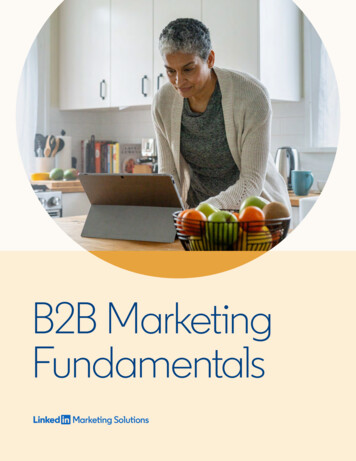 B2B Marketing Fundamentals - LinkedIn