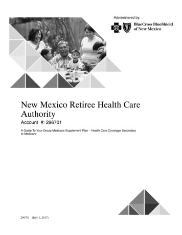 New Mexico Retiree Health Care - BCBSNM