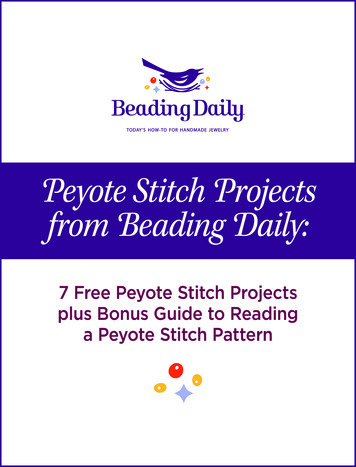 Peyote Stitch Projects From Beading Daily