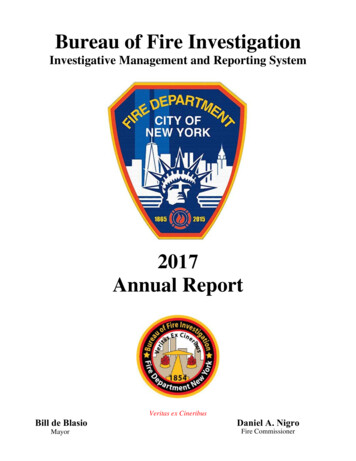 Bureau Of Fire Investigation - Nyc.gov