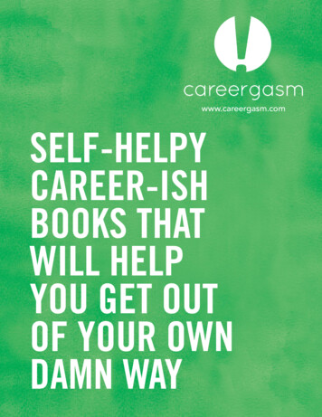  Careergasm SELF-HELPY CAREER-ISH BOOKS THAT 