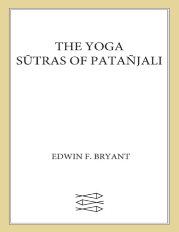 The Yoga Sutras Of Patañjali - Lukashevichus.info