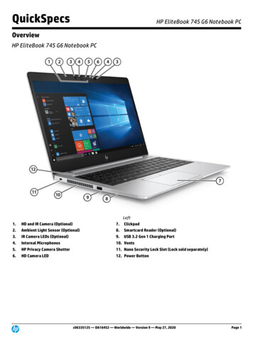 HP EliteBook 745 G6 Notebook PC - Hp 