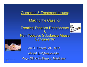 Cessation & Treatment Issues Cessation & Treatment Issues: Making The .