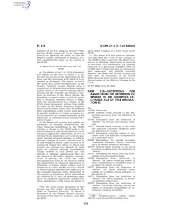 Pt. 218 12 CFR Ch. II (1-1-21 Edition) - Govinfo.gov