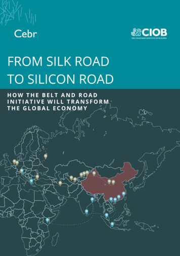 FROM SILK ROAD TO SILICON ROAD - CIOB