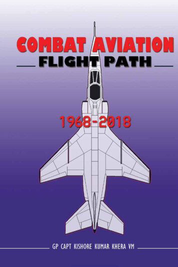 Combat Aviation: Flight Path - Manohar Parrikar Institute .