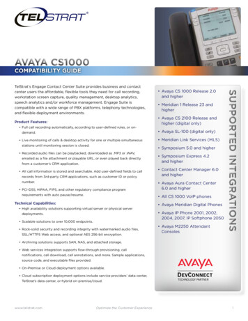 AVAY A CS1000 - Pbxbook 