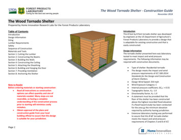 The Wood Tornado Shelter - Forest Products Laboratory