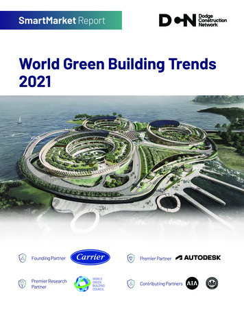 World Green Building Trends 2021 - Carrier Global