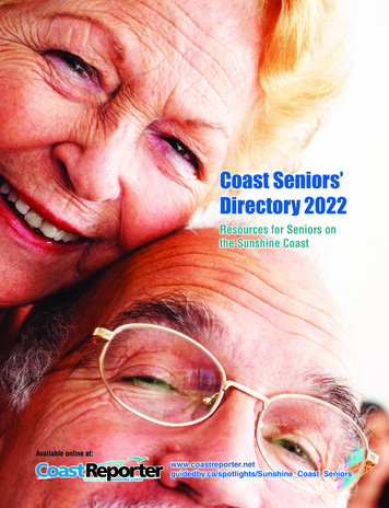 Coast Seniors' Directory 2022