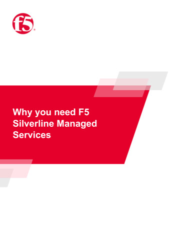 Why You Need F5 Silverline Managed Services