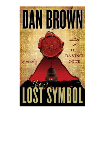 Brown Dan - The Lost Symbol - Chipmunk