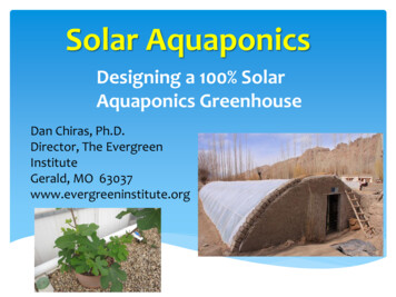 Solar Aquaponics