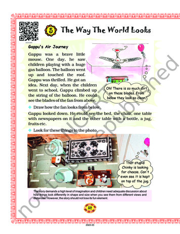 Ch. 5 The Way The World - NCERT