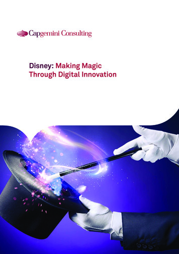 Disney: Making Magic Through Digital Innovation - Capgemini
