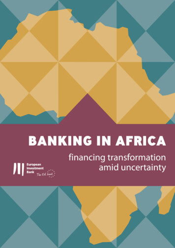 BANKING IN AFRICA