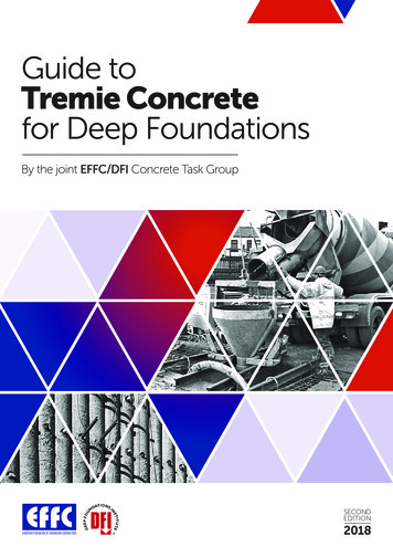 Guide To Tremie Concrete For Deep Foundations