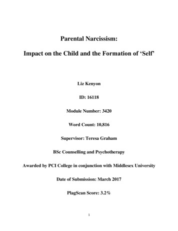 Parental Narcissism: Impact On The Child And The Formation .