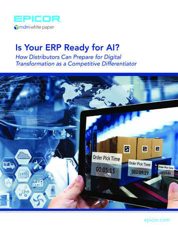 Is Your ERP Ready For AI? - Modern Distribution Management