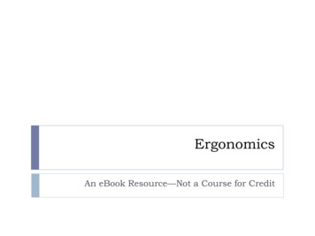 Ergonomics - Iowa State University