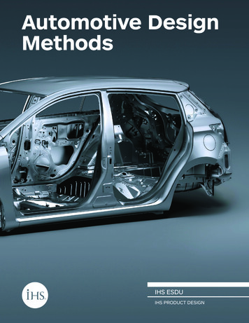 Automotive Design Methods