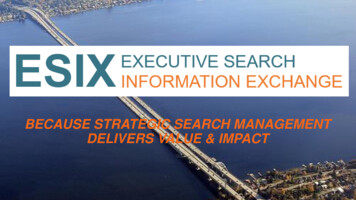 Because Strategic Search Management Delivers Value & Impact