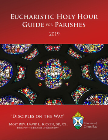 Eucharistic Holy Hour Guide For Parishes