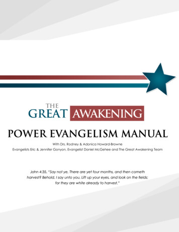 Power Evangelism ManUal - Pub.revival 