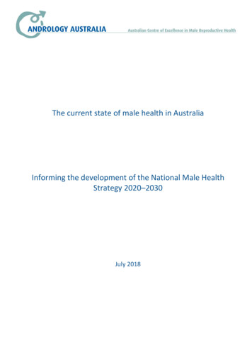 The Current State Of Male Health In Australia Informing .