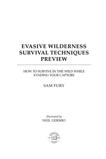 Evasive Wilderness Survival Techniques Preview