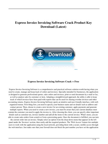 Express Invoice Invoicing Software Crack Product Key (Latest)