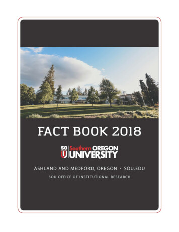 Southern Oregon University Fact Book
